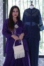 Royal Purple Embroidered Kurta Set – Custom Order