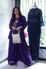 Royal Purple Embroidered Kurta Set – Custom Order - Image 2